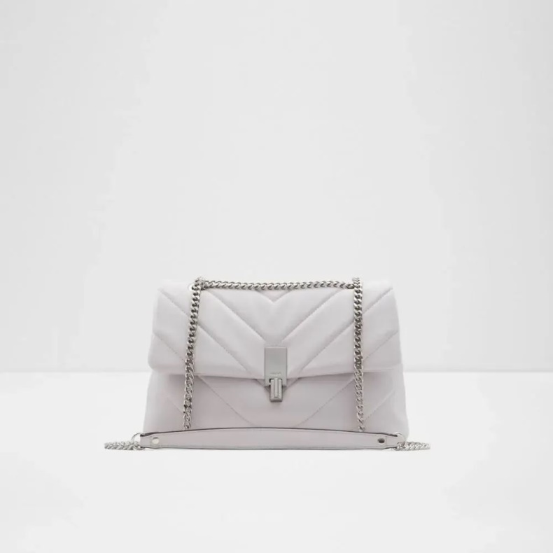 Aldo Rhiladia Håndtaske Til Kvinder Crossbody Anden Grå Mode