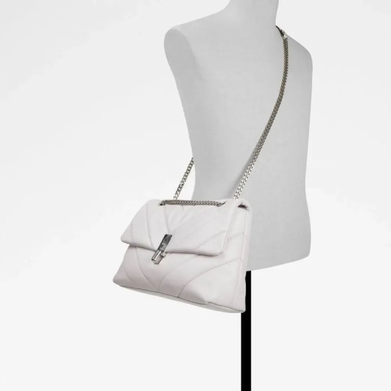 Aldo Rhiladia Håndtaske Til Kvinder Crossbody Anden Grå Mode