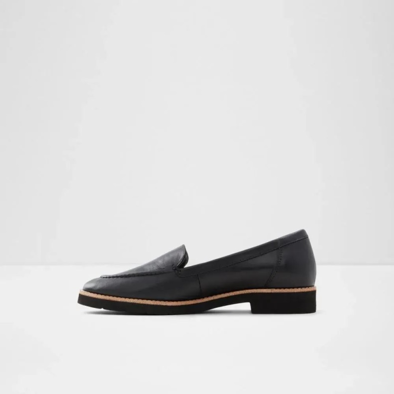 Sort Rheildanflex Dame Slip On Loafer Fashion Aldo