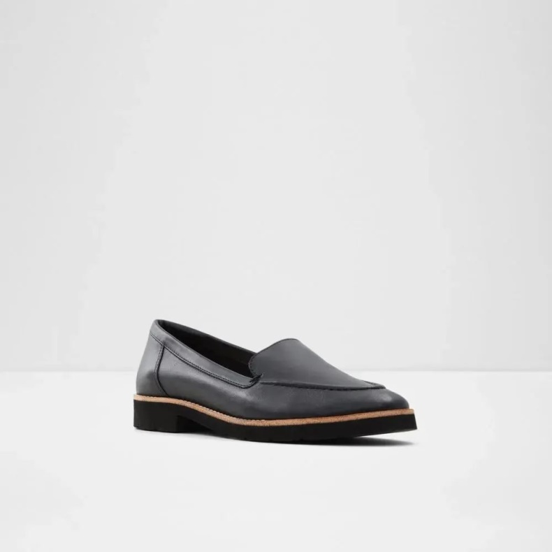Sort Rheildanflex Dame Slip On Loafer Fashion Aldo