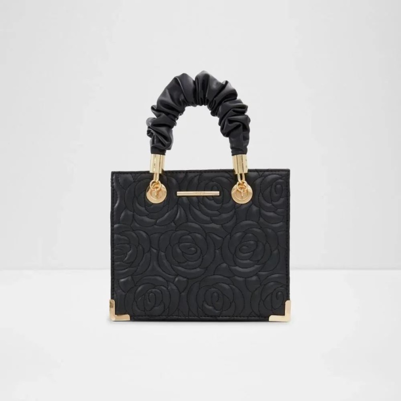 Sort Aldo Fashion Rosella Håndtaske Til Kvinder Med Tophåndtag