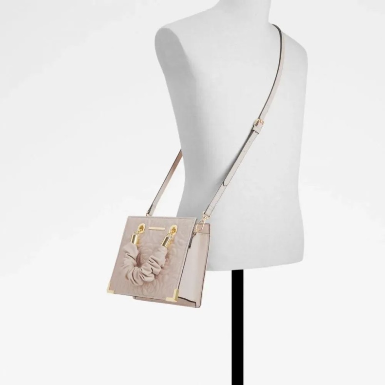 Lys Pink Mode Aldo Rosella Håndtaske Til Kvinder Med Tophåndtag