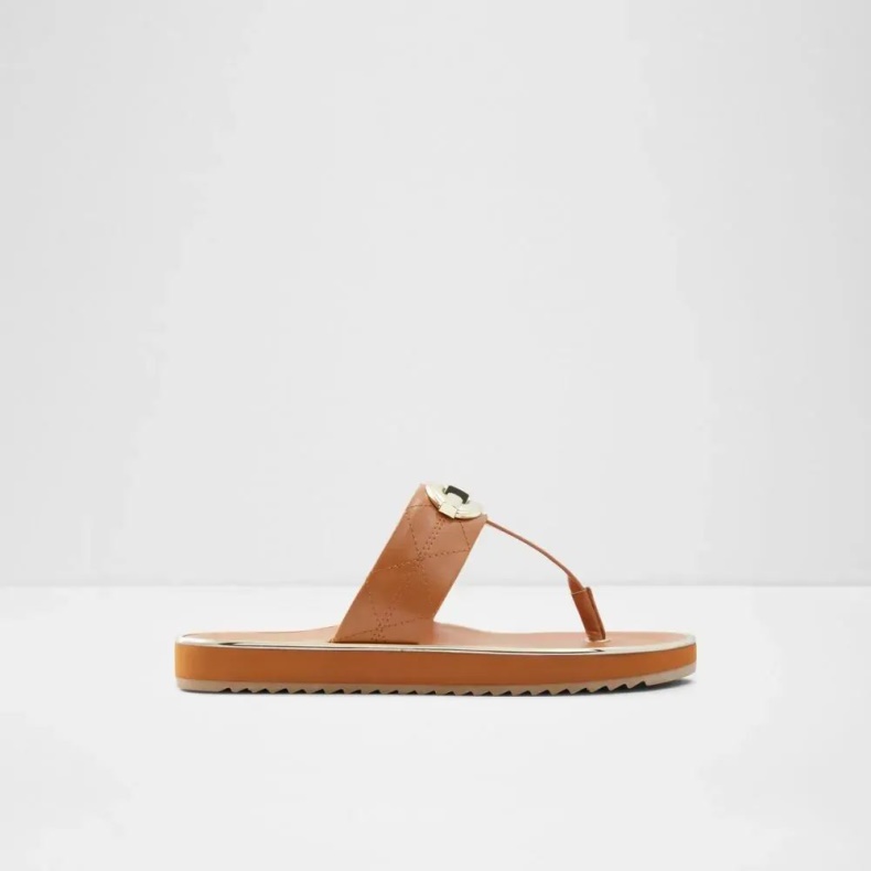 Mode Mellembrun Searene Damestrengs Strandsandaler Aldo