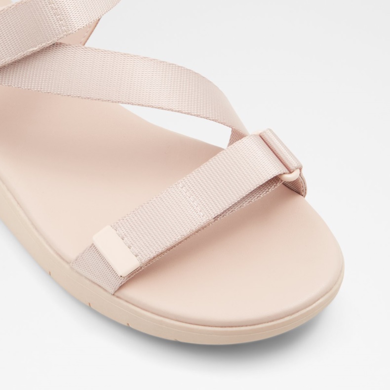 Aldo Fashion Eoweniel Flad Sandal Med Stropper I Lys Pink