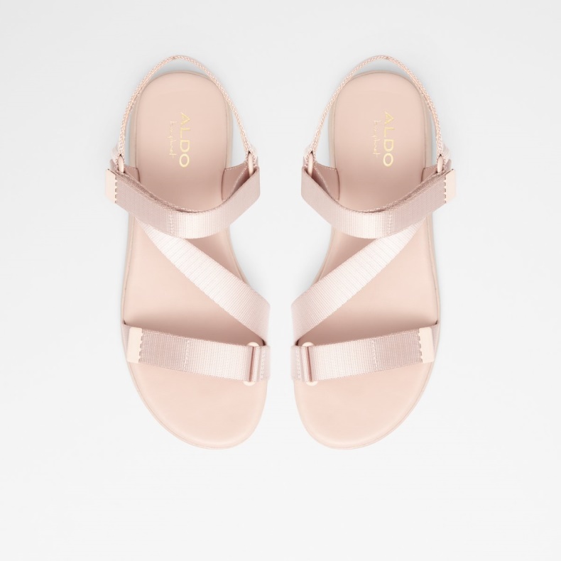 Aldo Fashion Eoweniel Flad Sandal Med Stropper I Lys Pink