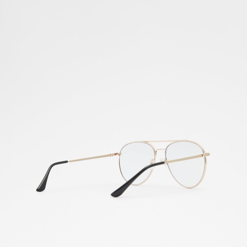 Udsolgt Epinel Aviator Solbriller Sort-guld Multi Aldo Mode