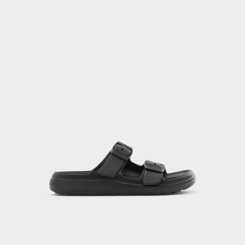 Fashion Aldo Sort Eteiven Slide Sandal