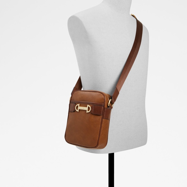 Cognac Etude Crossbody Taske Fashion Aldo