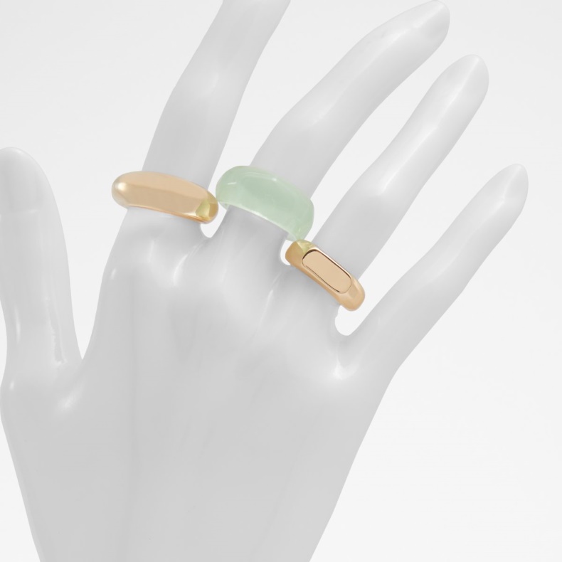 Farabentar Ring Mode Lysegrøn Aldo
