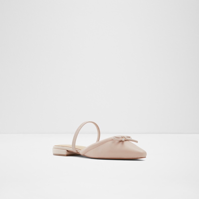 Faralaegyn Mule Ballerina Blokhæl Aldo Mode Lys Pink