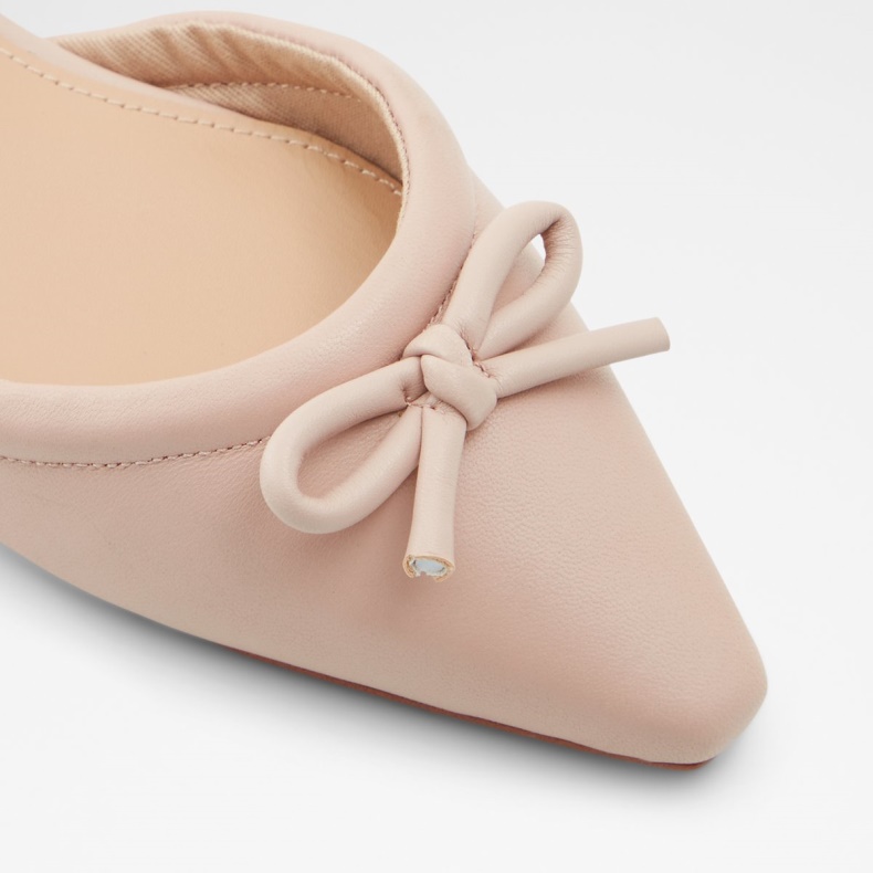 Faralaegyn Mule Ballerina Blokhæl Aldo Mode Lys Pink