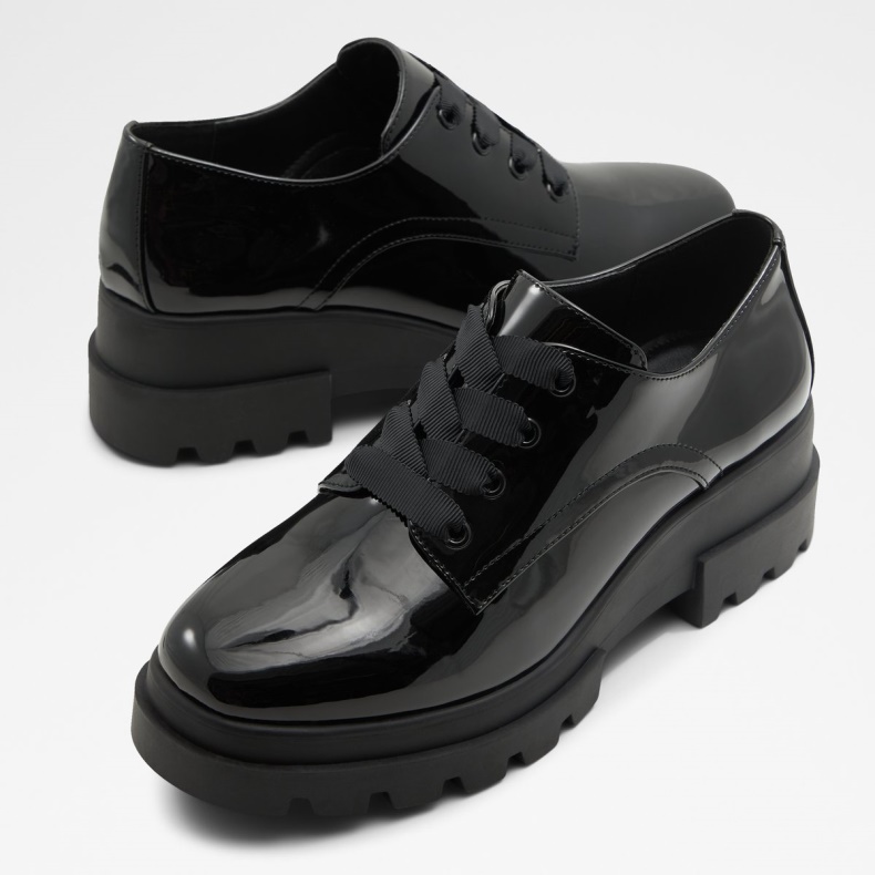 Fashion Aldo Sort Farerel Oxford Sko Lugsål