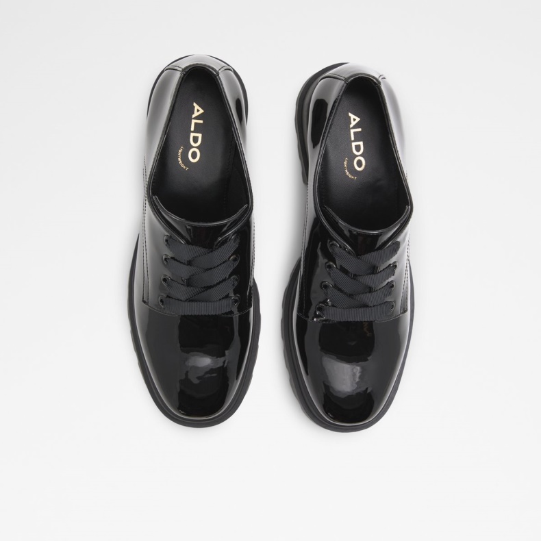 Fashion Aldo Sort Farerel Oxford Sko Lugsål