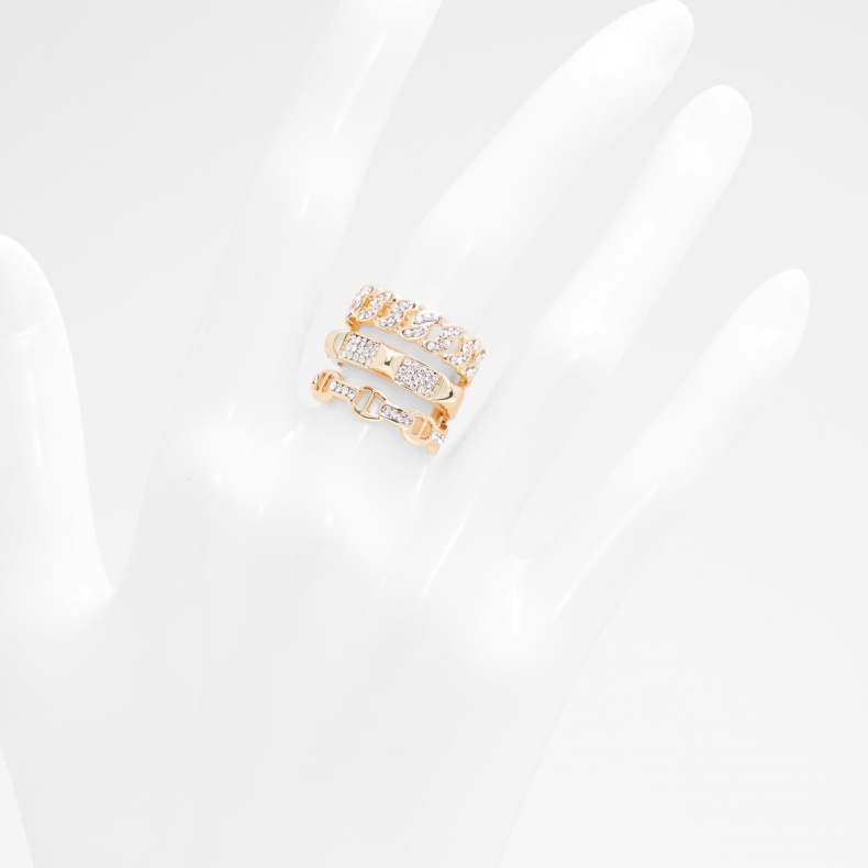 Febriclyaw Ring Mode Aldo Guld-klar Multi