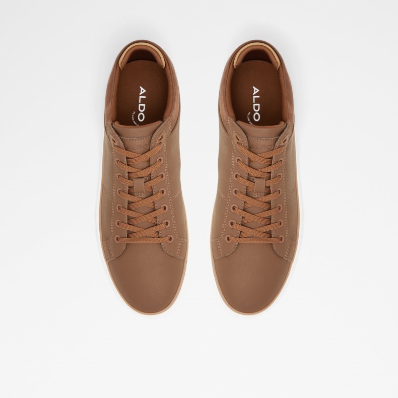 Aldo Fashion Cognac Finespec Lav Top Sneaker Cup Sål