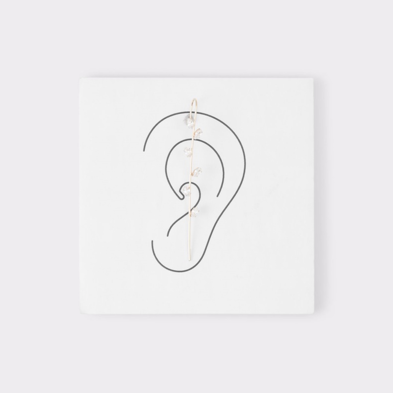 Guld-klar Multi Sidste Chance Folia Cuff øreringe Fashion Aldo