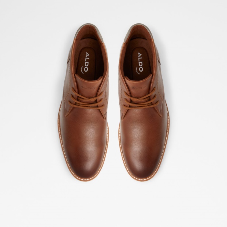 Cognac Forestgrip Oxford Sko Aldo Mode