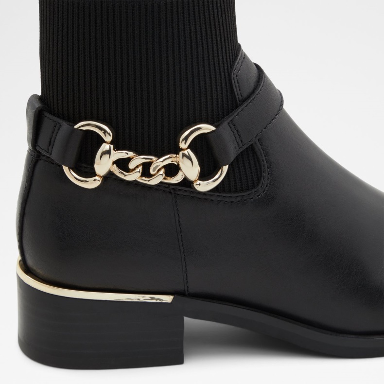 Sort Mode Aldo Ny Ankomst Franina Chelsea Støvle