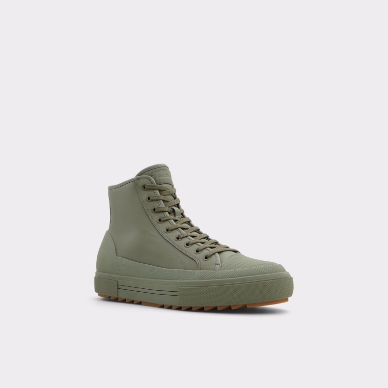 Aldo Fashion Khaki Ny Ankomst Freesole Lav Top Sneaker Cup Sål
