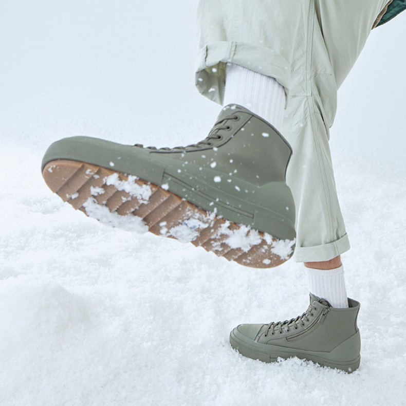 Aldo Fashion Khaki Ny Ankomst Freesole Lav Top Sneaker Cup Sål