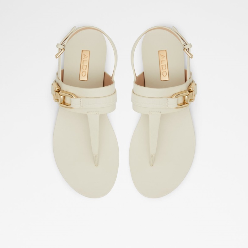 Gannamaryn T-strop Sandal Fashion Aldo Hvid