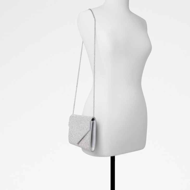 Aldo Fashion Silver Udsolgt Geaven Crossbody Clutch