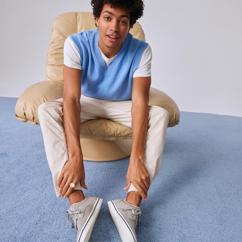 Gigo Lav Top Sneaker Mode Aldo Grå