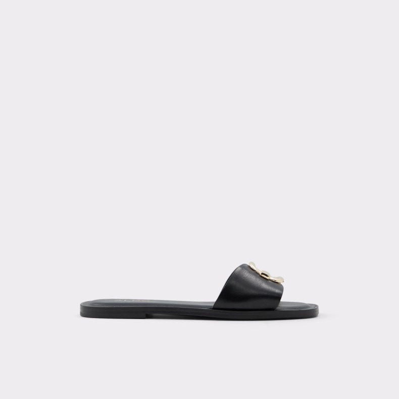 Sort Glaeswen Slide Sandal Fashion Aldo