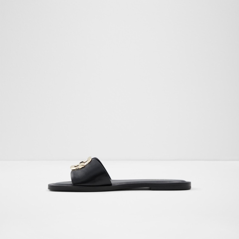 Sort Glaeswen Slide Sandal Fashion Aldo