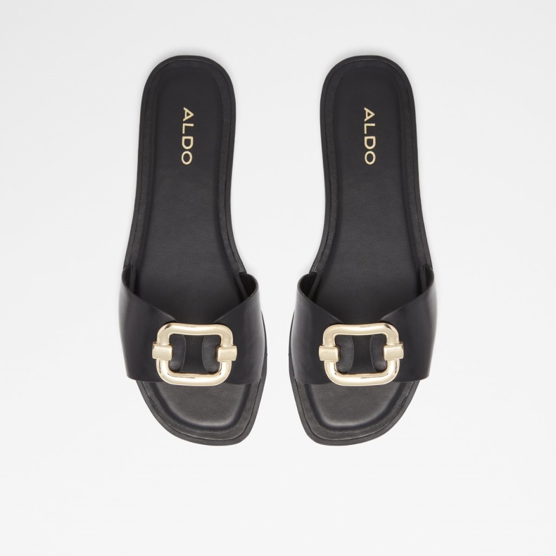 Sort Glaeswen Slide Sandal Fashion Aldo