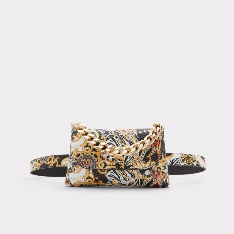 Sort Multi Aldo Fashion Udsolgt Glamverse Fanny Pack