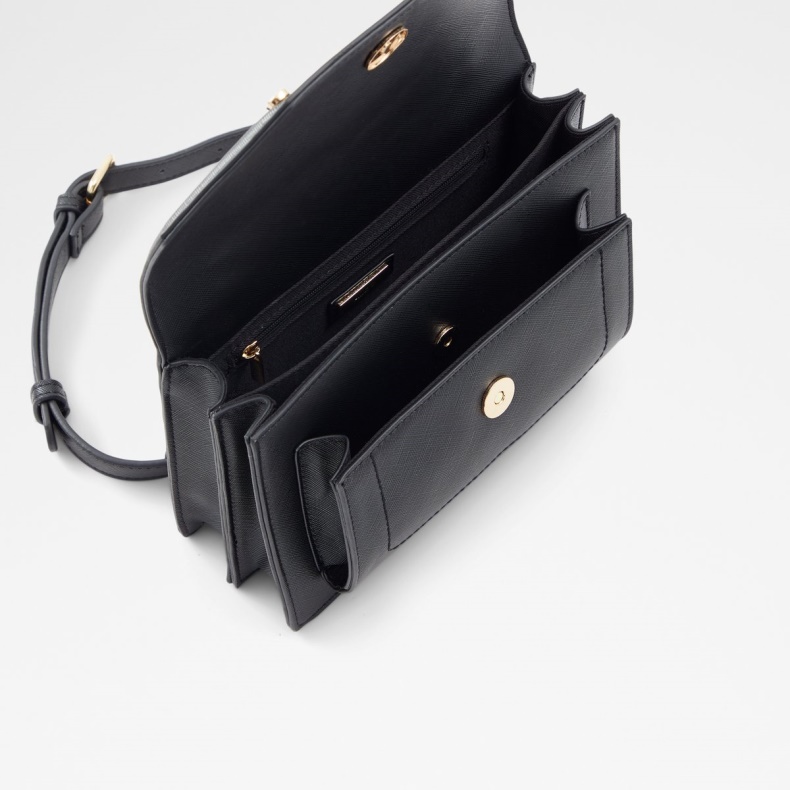 Sort Syntetisk Glat Aldo Fashion Udsolgt Gradus Crossbody Taske