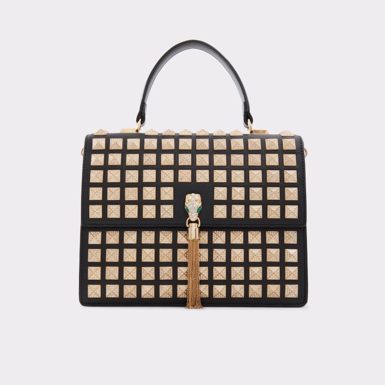 Udsolgt Grandsnake Top Håndtag Taske Mode Sort Aldo