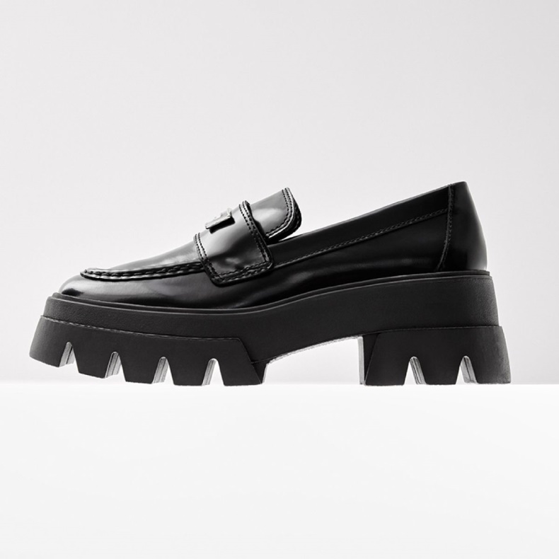 Aldo Fashion Grandwalk Loafer Lug Sål Sort