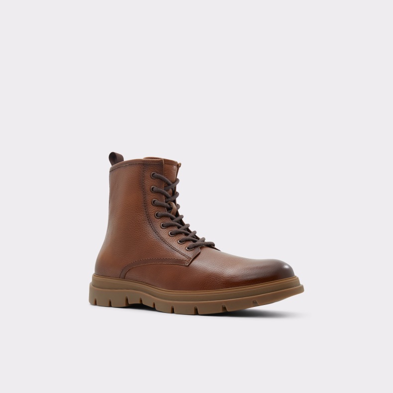Mode Aldo Cognac Graveldiver Snørestøvle