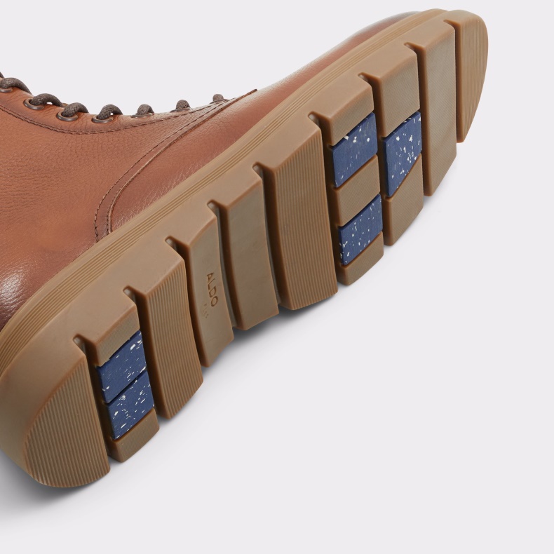 Mode Aldo Cognac Graveldiver Snørestøvle