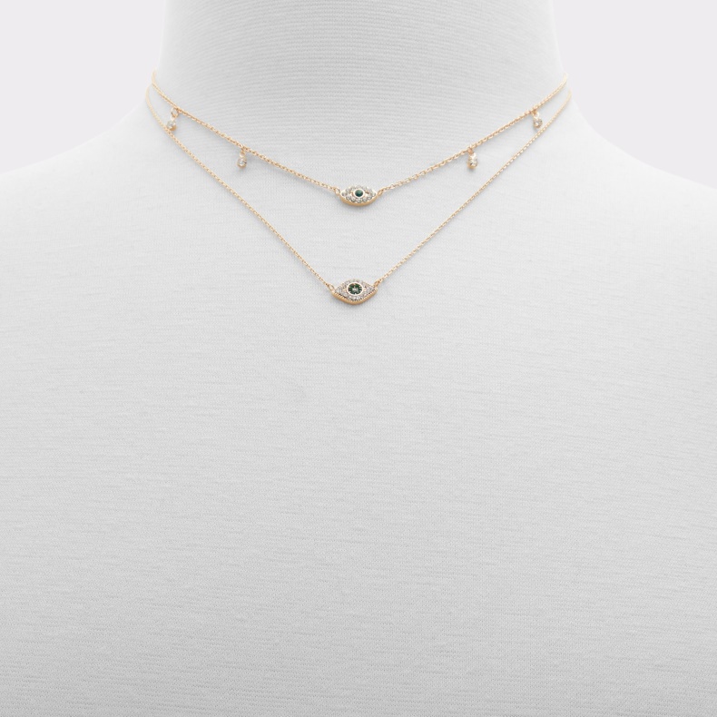 Mode Aldo Mørkegrøn Ny Ankomst Grerithiel Halskæde