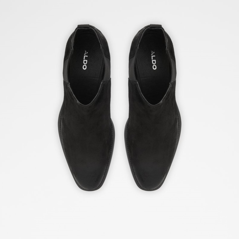 Gweracien Fashion Sort Læder Ruskind Aldo