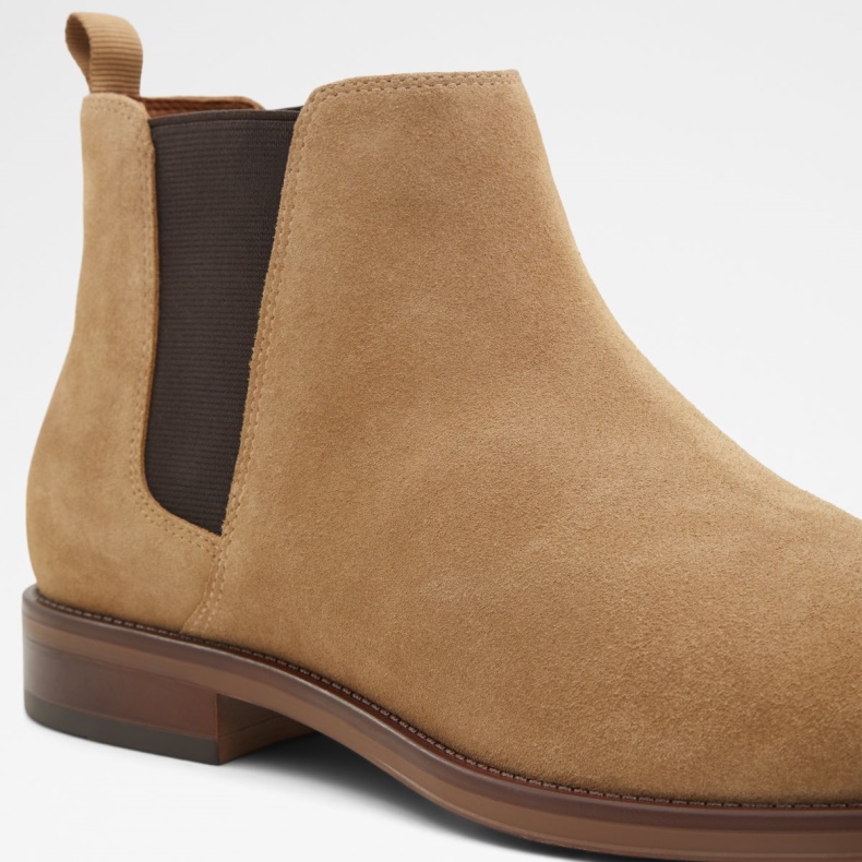 Mørk Beige Gweracien Chelsea Støvle Aldo Mode