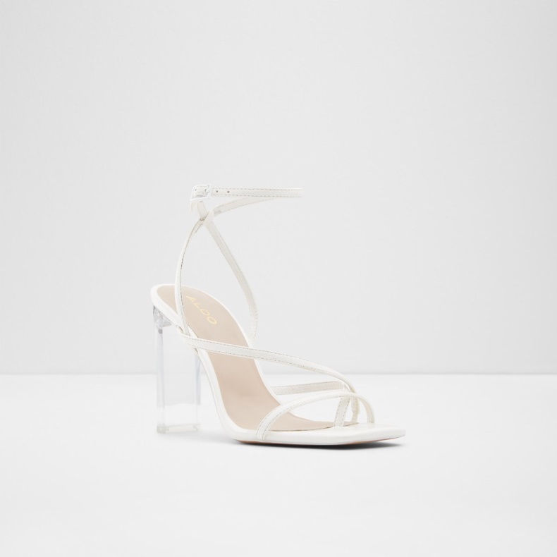 Hvid Aldo Fashion Hainiel Strappy Sandal Cup-sål