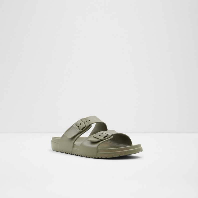 Hideo Slide Sandal Khaki Aldo