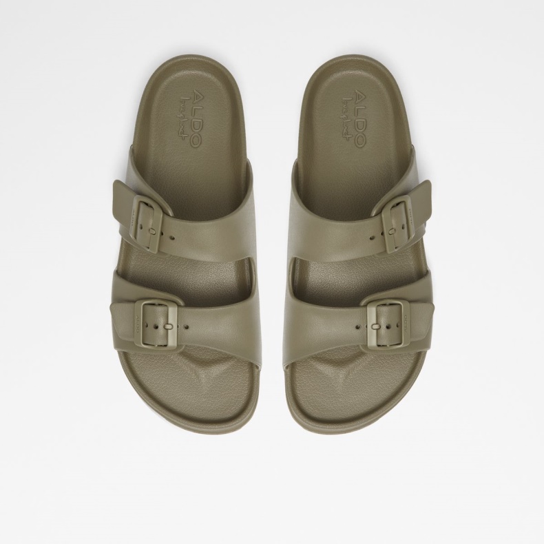 Hideo Slide Sandal Khaki Aldo