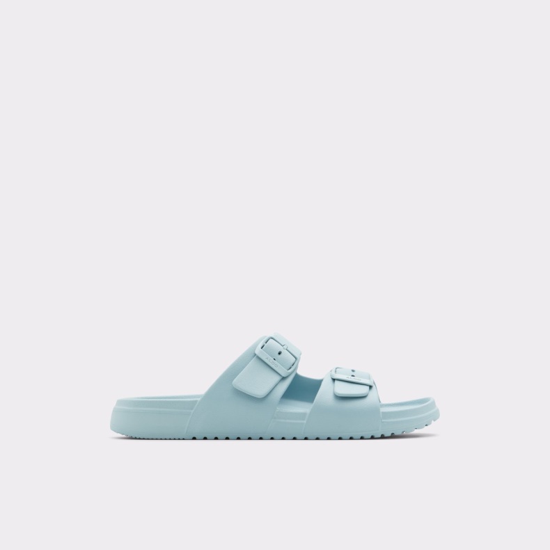 Mode Blå Syntetisk Gummi Hideo Slide Sandal Aldo