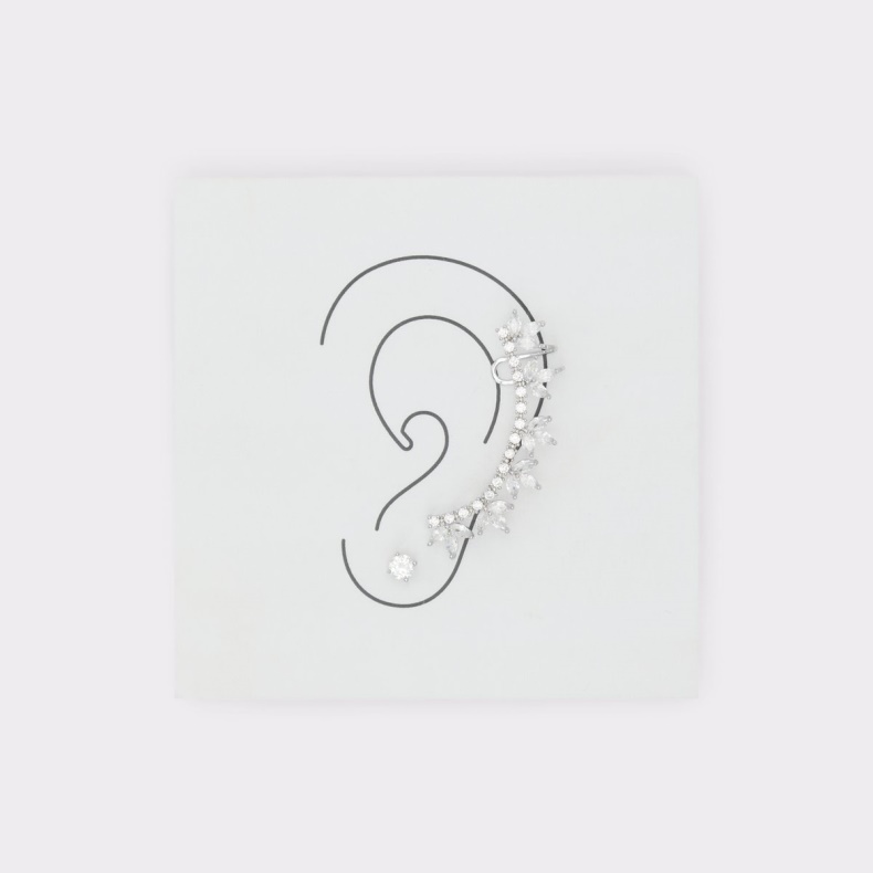 Sidste Chance Holbrooki Earcuff Fashion Aldo Sølvklar Multi