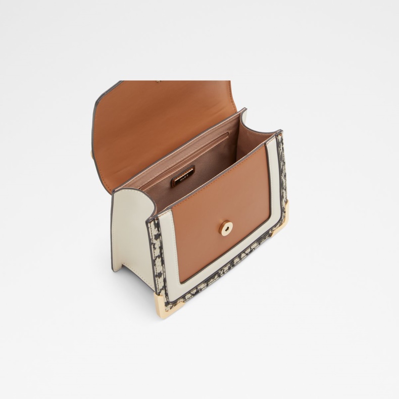 Iconilock Top Håndtag Taske Mode Medium Brun Aldo