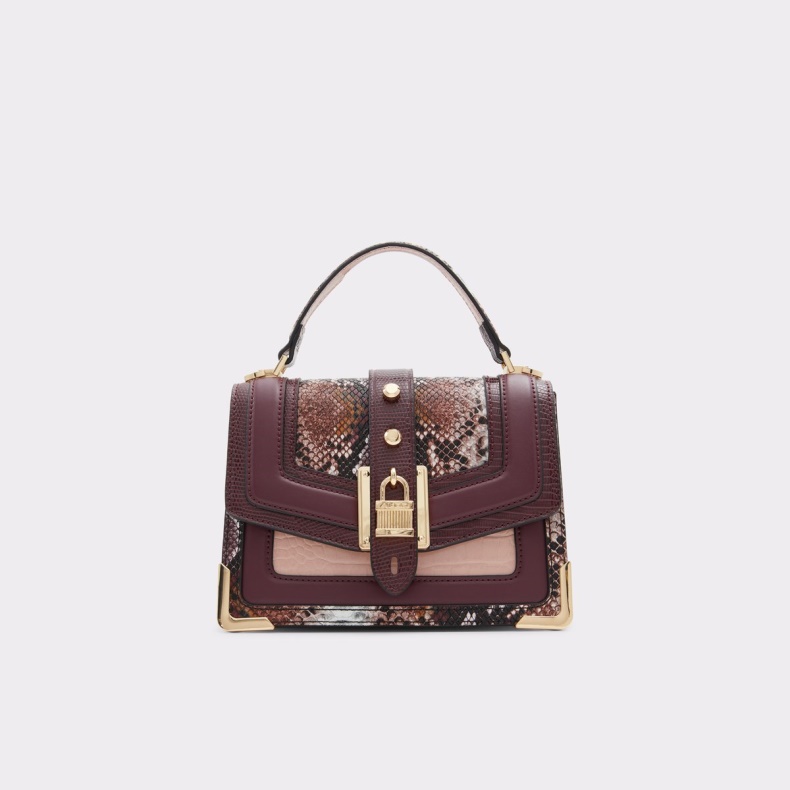 Ny Ankomst Iconilock Top Håndtag Taske Fashion Aldo Bordo