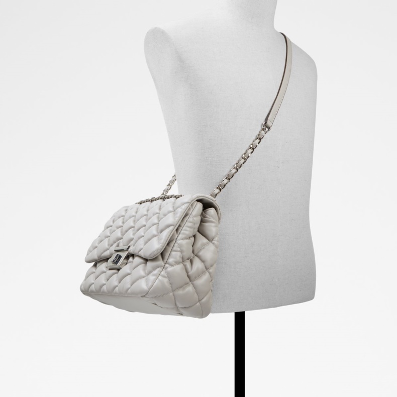 Lys Grå Mode Aldo Ilsaa Crossbody Taske