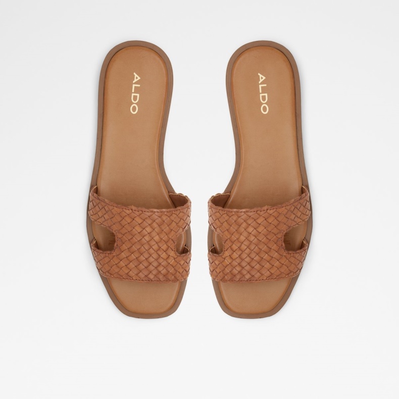 Irmaos Slide Sandal Fashion Medium Brun Aldo