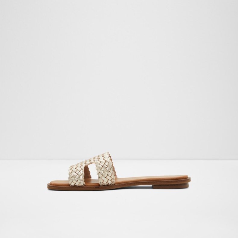 Mode Aldo Irmaos Slide Sandal Champagne