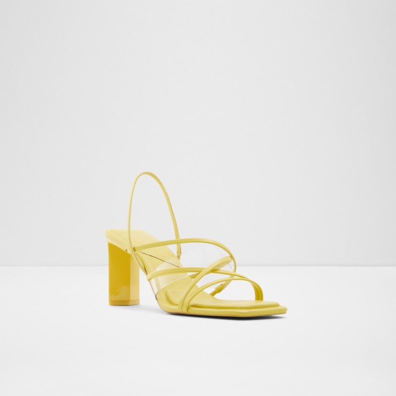 Aldo Lysegrøn Mode Jennifer Strappy Højhælet Sandal Blokhæl